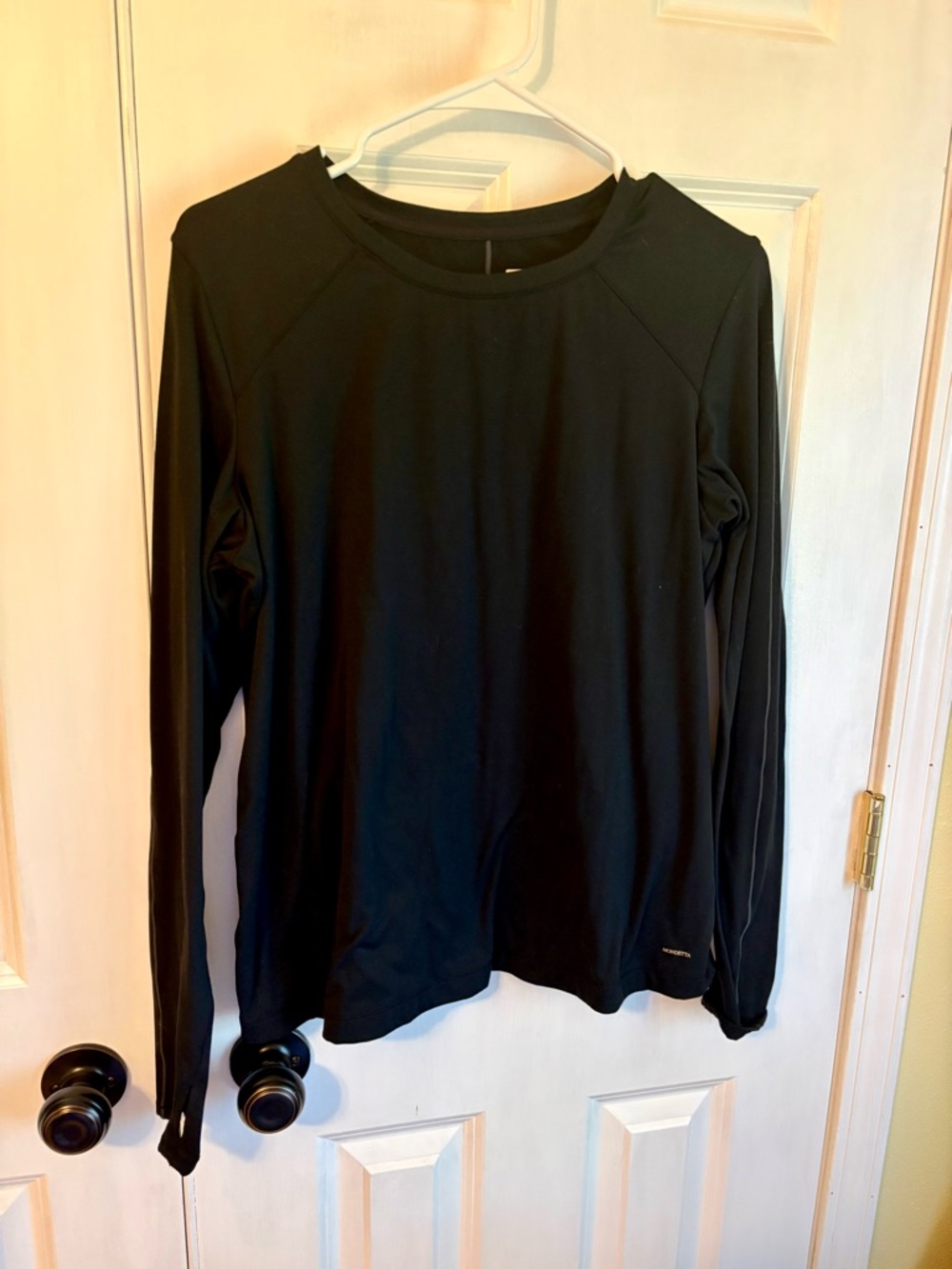 Mondetta Black Long Sleeve Performance Top